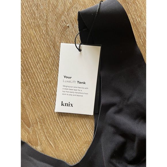 Knix Evolution Tank Womens size Large+ Black NWT - Picture 4 of 4